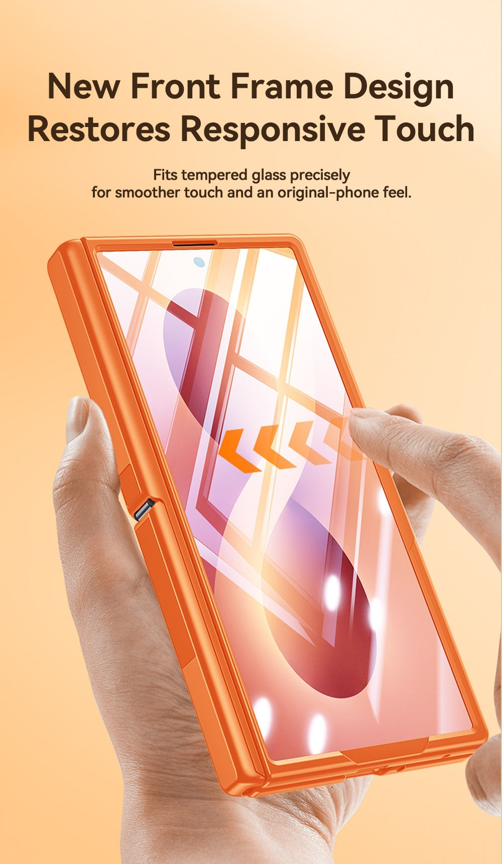 Magnetic Hinge Protective Case with Built-in Stand for Samsung Galaxy Z Fold