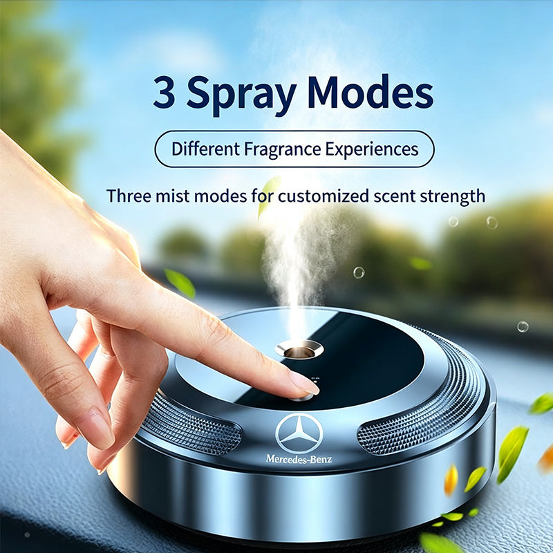 Smart Rechargeable Car Scent Diffuser, 3‑Gear Mist Adjustable Car Air Freshener Odor Eliminator