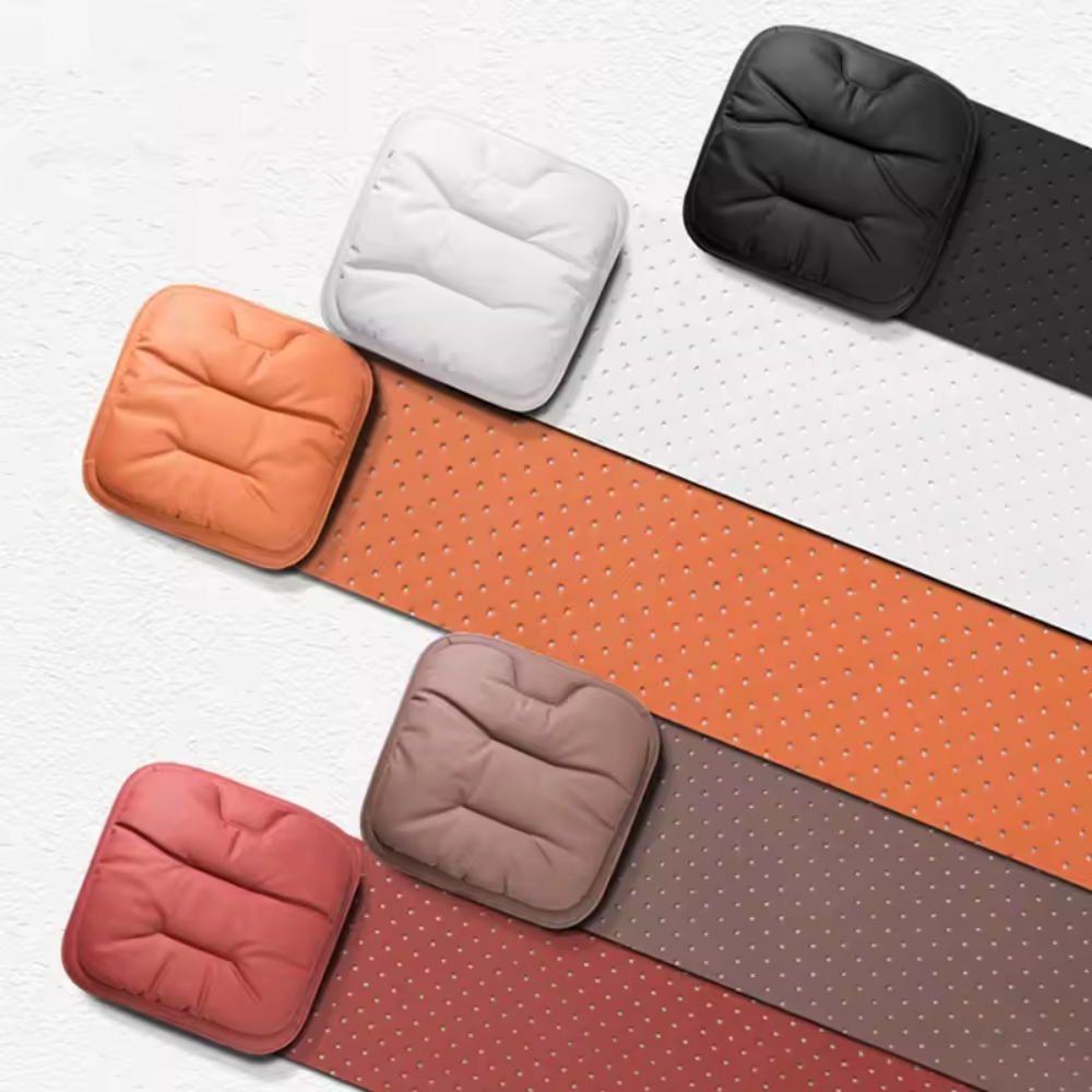 Car Seat Cushion Breathable Padded Support For Pain‑Free Driving