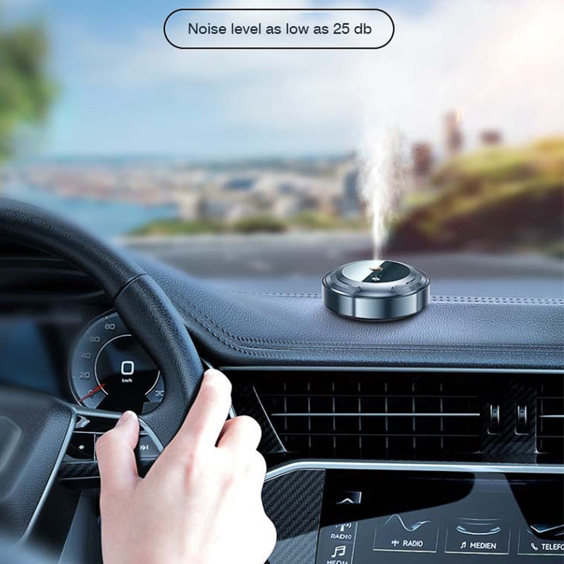 Smart Rechargeable Car Scent Diffuser, 3‑Gear Mist Adjustable Car Air Freshener Odor Eliminator