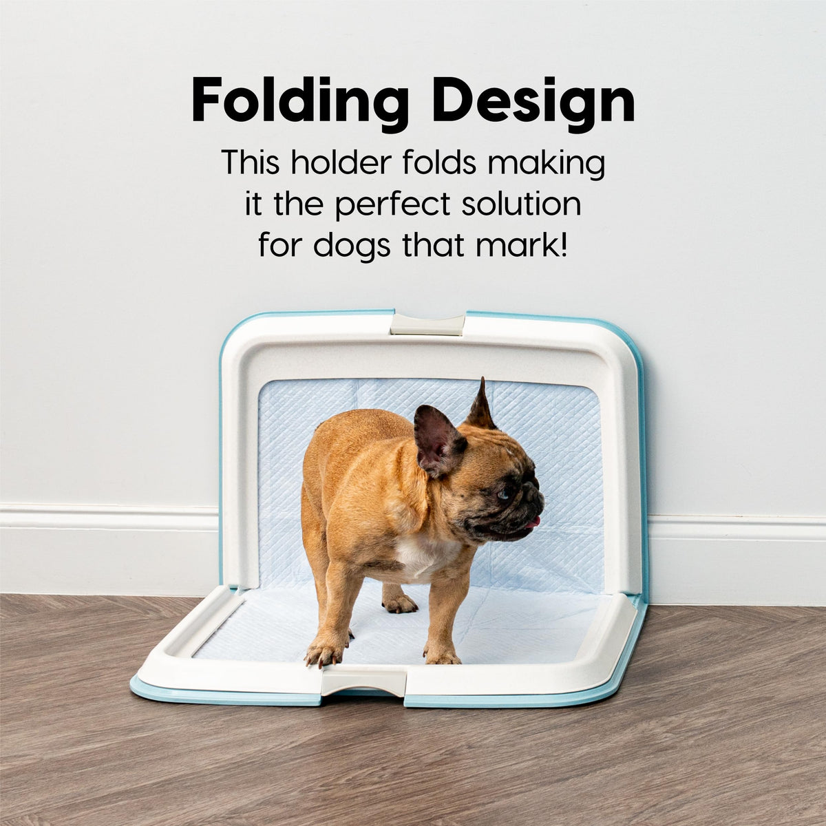 Dog Pad Tray Puppy House‑Training Holder For Medium & Large Dogs